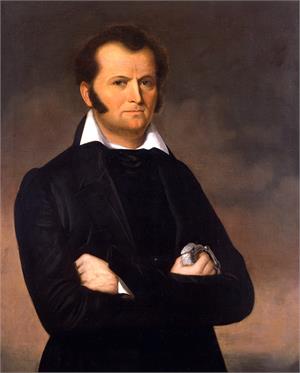 Jim Bowie who made the bowie knife famous.