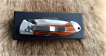 Yooper Pocket Clip with Wood Handle Pocket Knife